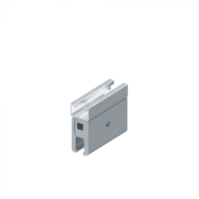Aerocompact TMRD08 Gleitfalzklemme small vormont.mit Montagekanal – Bild 1