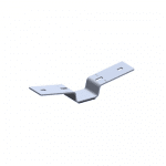 Aerocompact S10+ CNS-PP Verb.S10+ kurz Aufständerung Flachdach, zweiseitig,10°