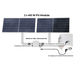 Balkonkraftwerk 800 W Solarvie pv-module.shop AT