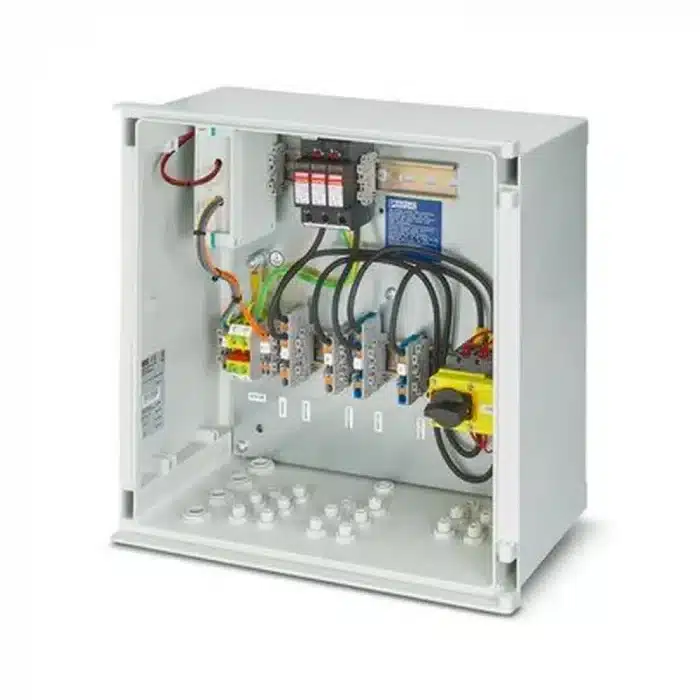 PV-Anschlußbox 1 MPPT, 1IN/1OUT pro MPPT , ÜSS Typ I/II, Feuerwehrschalter, Versc – Bild 1