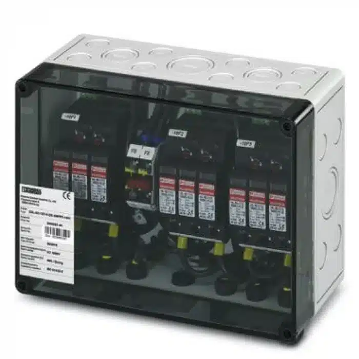 PV-Anschlußbox 3 MPPT, 1IN/1OUT pro MPPT , ÜSS Typ I/II, SUNCLIX – Bild 1