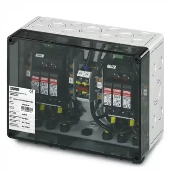 PV-Anschlußbox 2 MPPT, 2IN/1OUT pro MPPT , ÜSS Typ I/II, SUNCLIX – Bild 1