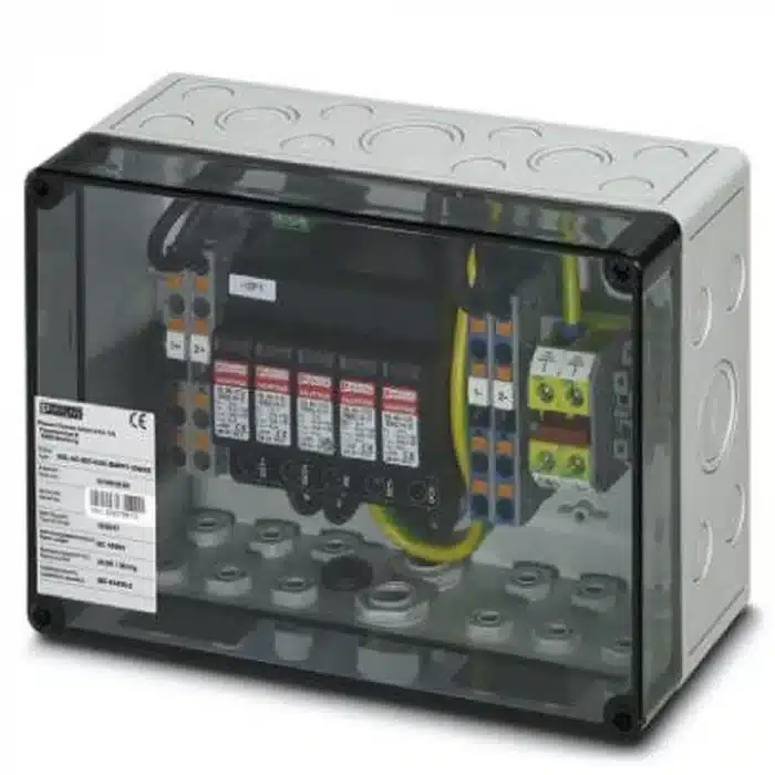 PV-Anschlußbox 2 MPPT, 2IN/1OUT pro MPPT , ÜSS Typ I/II, Verschraubung – Bild 1