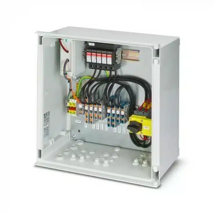 PV-Anschlußbox 2 MPPT, 2IN/1OUT pro MPPT , ÜSS Typ I/II, Feuerwehrschalter, Versc – Bild 1