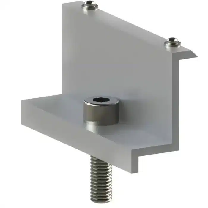 Alumero Abschlussklemme 35 AC mit Pins L=80mm – Bild 1