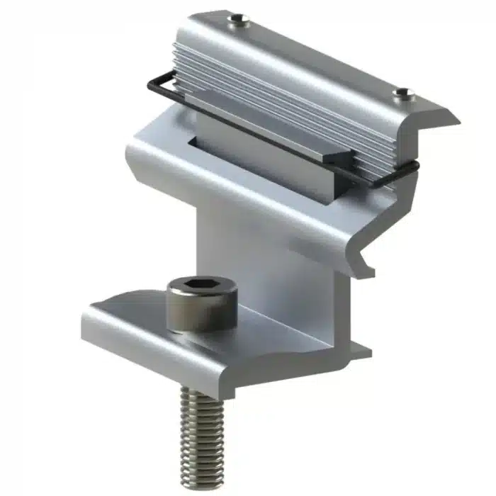 Alumero Abschlussklemme Universal mit Pins L=80mm – Bild 1