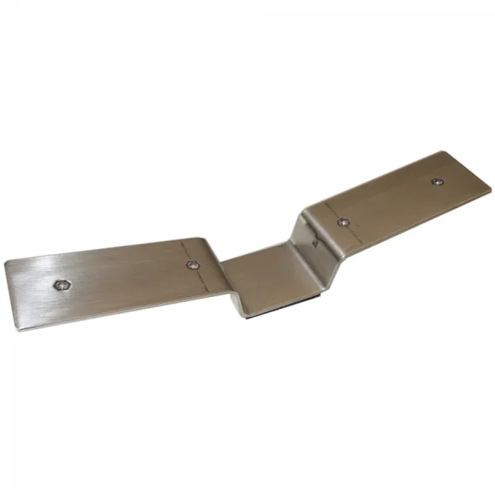 Alumero Verbinder f. Dachbefestigung 80mm 120x 80 x 50 mm – Bild 1