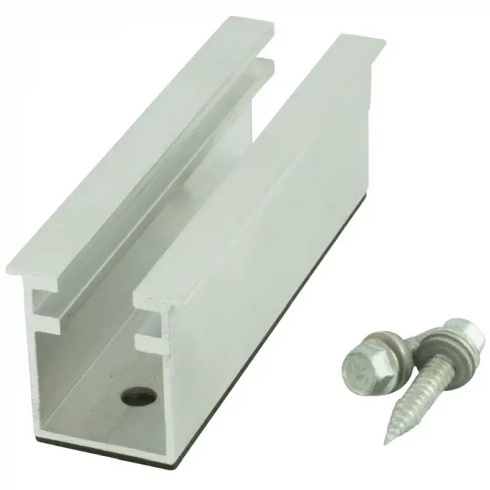 Alumero Trapezblech Kurzschiene T100 802442 – Bild 1