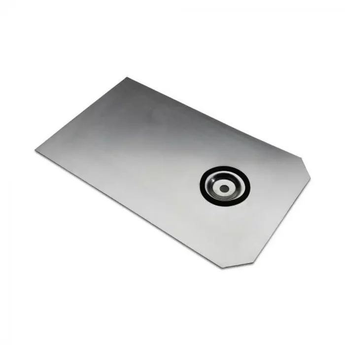 Metallschindel 390x230mm, mit Dichtung – Bild 1