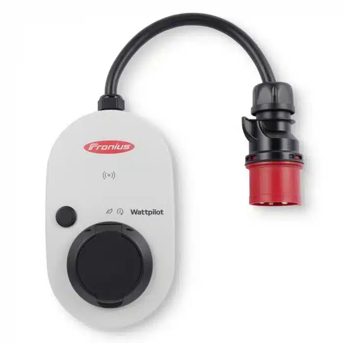 Transportable Wallbox 22 kW Netzanschluss mit CEE 32A Stecker 5polig – Bild 1