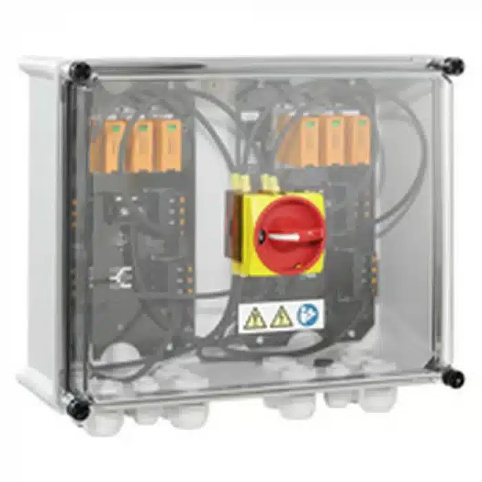 PV-Anschlußbox 2 MPPT, 3IN/3OUT pro MPPT, ÜSS Typ I/II, Trennschalter, Vers. – Bild 1