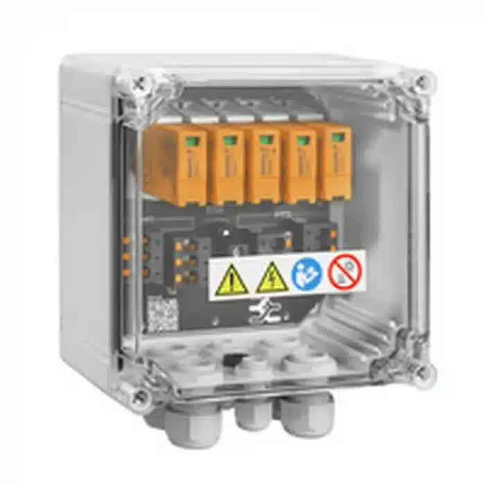 PV-Anschlußbox 2 MPPT, 2IN/1OUT pro MPPT, ÜSS Typ II, Verschraubung – Bild 1