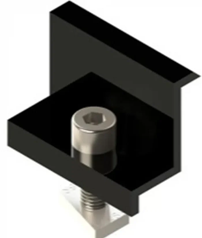 Alumero Abschlussklemme 30 vormontiert L=50mm – Bild 1