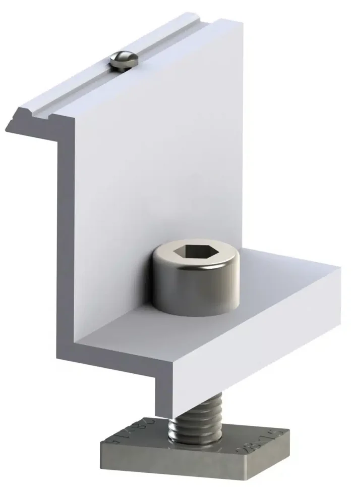 Alumero Abschlussklemme 46 mit Pin L=50 mm – Bild 1