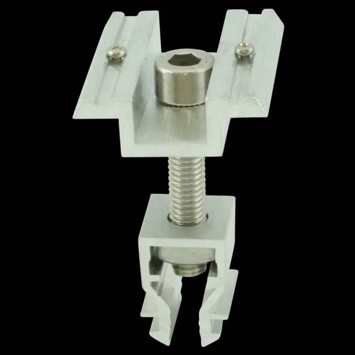 Alumero Mittelklemme Click 2.1 mit Pin 33-50 L=50 mm – Bild 1