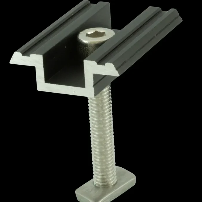 Alumero Mittelklemme vormontiert 28-37 L=50 mm – Bild 1