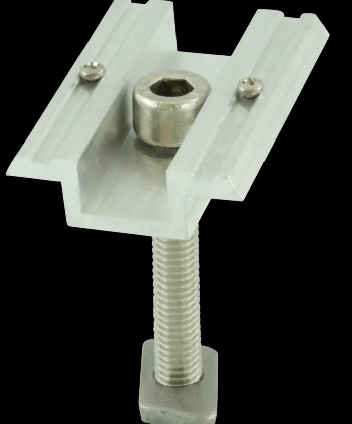 Alumero Mittelklemme vormontiert 38-47 mit Pin L=50 mm – Bild 1