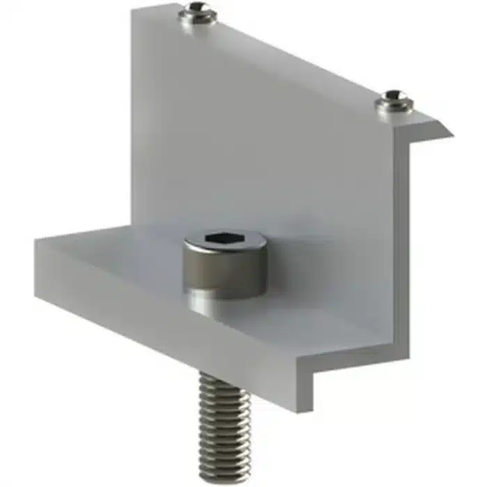Alumero Abschlussklemme 50 AC vormont. mit Pins L=80 mm – Bild 1