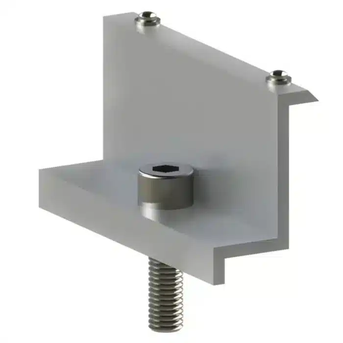 Alumero Abschlussklemme 32 AC vormont. mit Pins L=80 mm – Bild 1