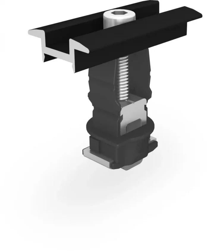 Universal Mittelklemme K2 Clamp 25-40 mm schwarz eloxiert – Bild 1