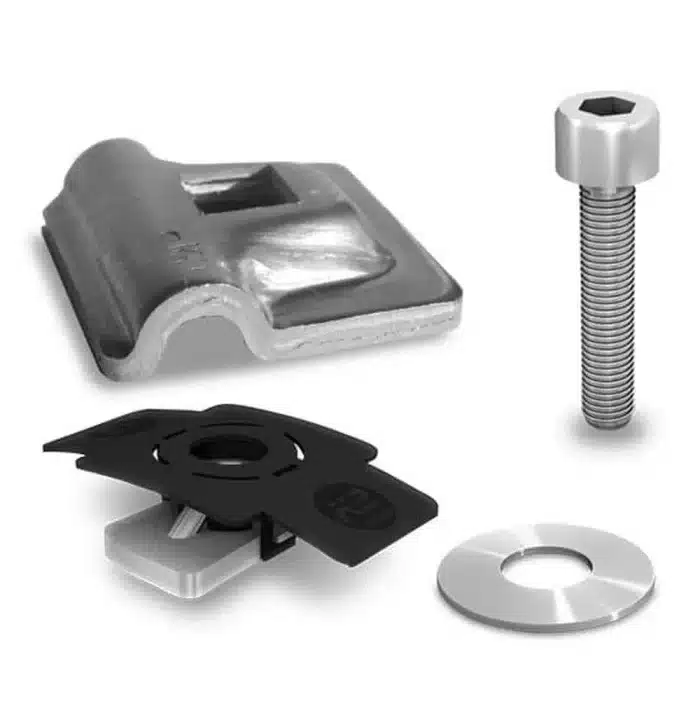 Blitzschutzklemme Multi Alu 8 mm Set – Bild 1