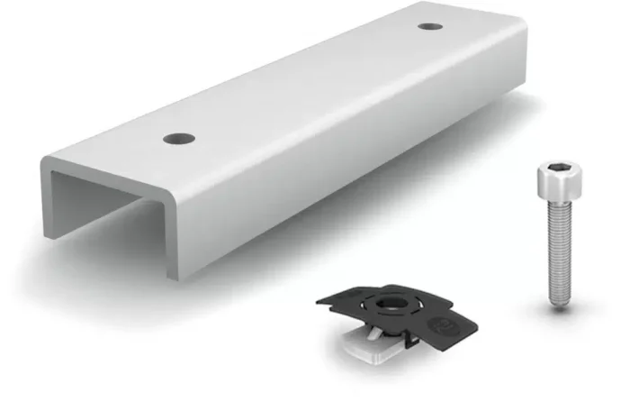 Schienenverbinder Set BasicRail und FlatRail – Bild 1